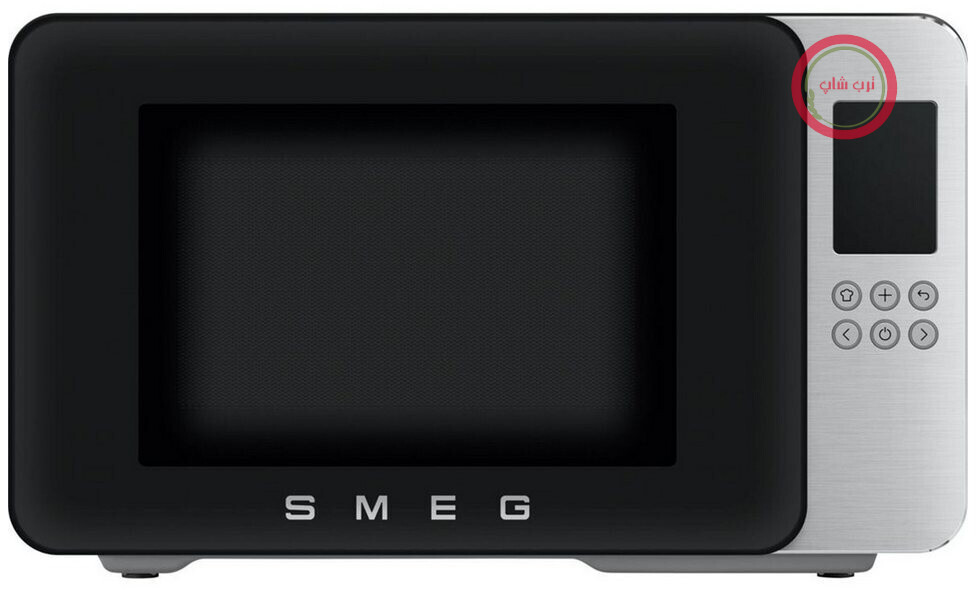 مایکروویو گریل اسمگ ایتالیا مدل Smeg MOC01BLMEU رنگ مشکی با ظرفیت 29 لیتر و فناوری Inverter